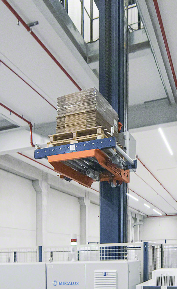 La robotización logística de Moderna Products posibilita el flujo ininterrumpido de 1,500 tarimas diarias