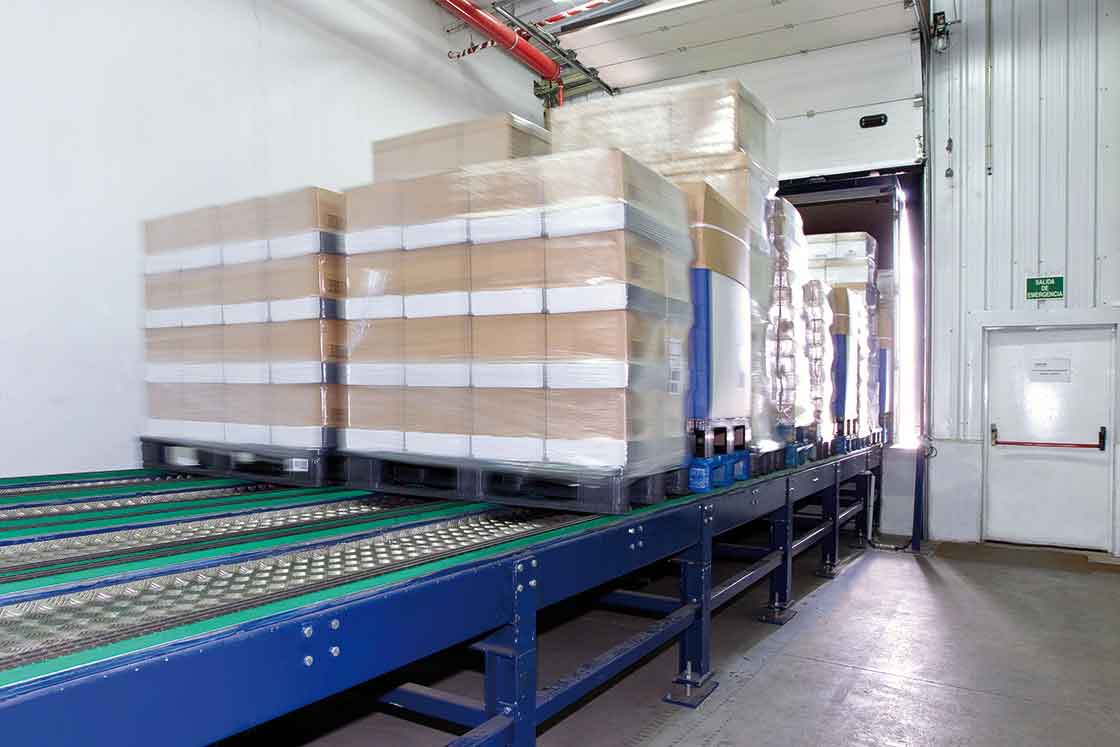 Las plataformas de carga automática permiten acelerar todo el proceso de despacho de mercancías